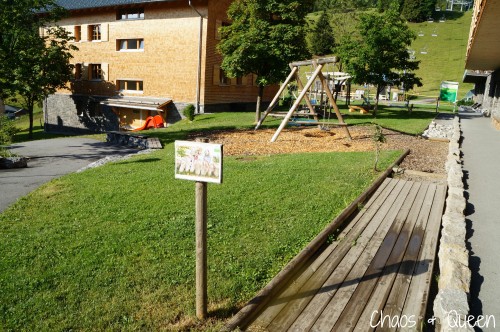 Brandnertal Spielplatz sign