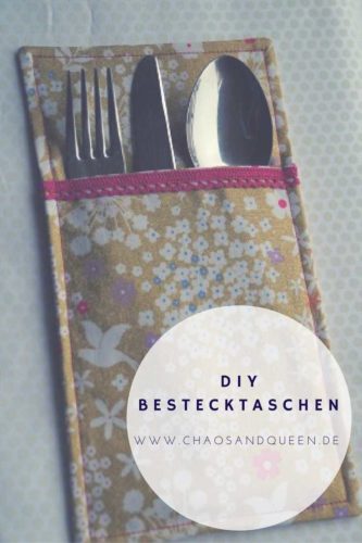 DIY Bestecktaschen