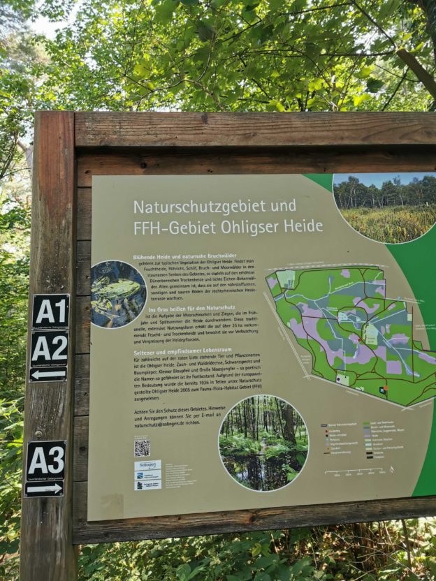 Wandern mit Kindern im Bergischen Land - durch die Ohligser Heide ...