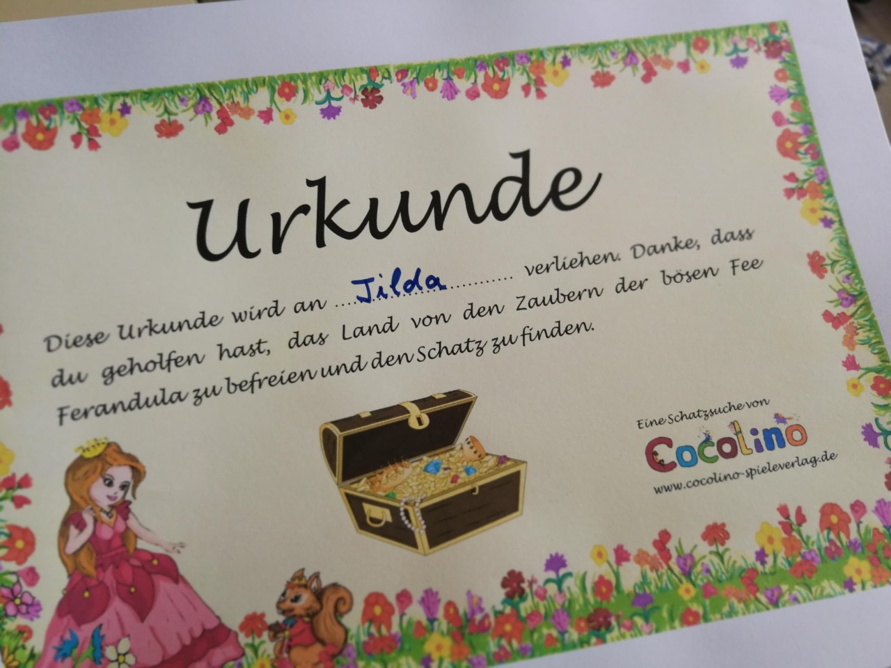 Schatzsuche Für Kindergeburtstag