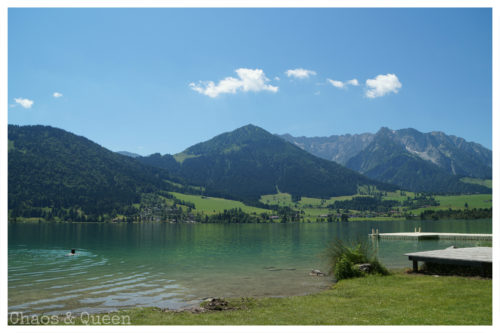 Walchsee schwimmen