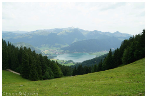 Walchsee Ausblick vom Heuberg