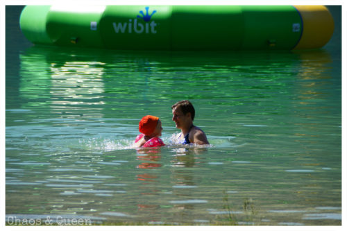 Schwimmen im Walchsee